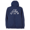 L&S Future Citizen Double Layed Blue Zipper Hoodie 901