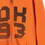 LS OK93 Print Fleece Orange Hoodie 3300