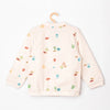 51015 Sea Life Fish Print White Zipper 2795