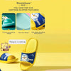 K.Bear Penguin Blue Top Yellow Soft Slippers 4900