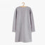 LS Side Tape Grey Dress 3543