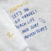 MNG Aloha Lets Travel Grey Sweatshirt 3366