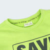 OVS Save The Planet Light Green Sweatshirt 3083
