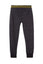 L&S Charcoal Trouser with Yellow Stripe and Zips 1004