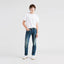 Lev Acid Blue Slim Straight Denim 6104