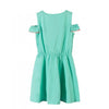 L&S Summer Frill Green Frock 1557