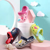 AUEIFO Duck & Ice Cream Sand Grey Crocks 2660