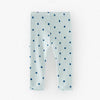 ZR Front Pocket Polka Dots Sea Green Legging 2916
