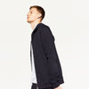 ZR Man Navy Blue Zipper with Hood