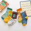 Dino Series Assorted 5 Socks Pair 8647