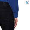 DS Cooper Button Jet Black Slim Skinny Denim 9133