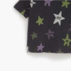 ZR Star Printed Black T-Shirt