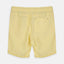 FZK Plain Light Yellow Cotton Shorts 6211