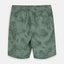 FRK Leaves & Birds Print Olive Shorts 4011