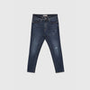 ZR Cropped Skinny Carrot Fit Blue Denim 1271