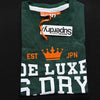 SD Tee Shirt Green With White