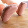 Markhor Face Peach Comfortable Socks Booties 8638