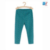 51015 Silver Dots Teal Legging 4295