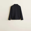 MNG/El Corte Plush Navy Blue Coat 506