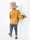 ZR Baby Printed Mustard Sweatshirt
