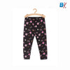 51015 Cool Girl Camera Print Black Legging 4383