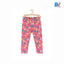 51015 Colorful Hearts Printed Dark Pink Legging 4390