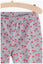 51015 All Over Cherries Printed Grey Legging 4404