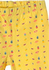 51015 Beach Objects Yellow Capri Legging 4407