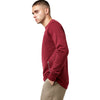 SPF Red Sweat Shirt With Zipper Pockets 453
