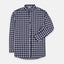 ZR Navy & White Check Casual Shirt 4683
