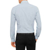 DVJ Single Pocket Blue Formal Shirt