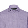 TAR Men's Maroon Check Limited Editions Australian Cotton Shirt