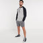 FC Logo Contrast Raglan Sleeves Grey Hoodie 3060