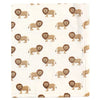 Hu Baby Lion And Zebra 2 Blanket Set 7909