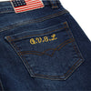 OM Skating Patch Dark Blue Pant 3205