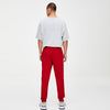 P&B Zip Pockets Technical Sports Red Trouser 2706