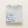 MNG Aloha Lets Travel Grey Sweatshirt 3366