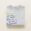 MNG Aloha Lets Travel Grey Sweatshirt 3366