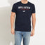 HLS California Embroidered Navy Blue Tshirt 6189