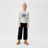 MNG Star Print Grey Sweatshirt 2956