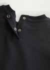 MNG Hi Embraided Black Sweatshirt 7758