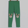 B.X Knee Printed Bunny Dark Mist Legging 7399