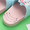XINZL Pastel Blue Unicorn Slippers 2657