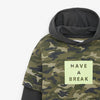 ZR Camouflage Have A Break Sweatshirt With Hoodie 934