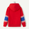 TAO Blue Net Patch Red Hoodie 2391