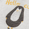 MNG Hello Cutie Penguin Light Grey Sweatshirt 2594