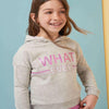 TRN What Ever Foil Design Grey Short & Smart Hoodie 2935