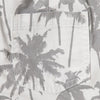 FZK Grey Big Palm Trees White Shorts 3992