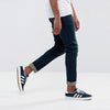 P&B Sleek Tinted Blue Skinny Denim