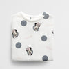 MNG Minnie Mouse Polka Dots White Sweatshirt 2558